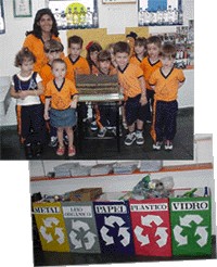 Pinguinho de Gente: terrario e coleta seletiva