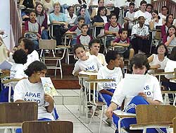 publico, na cerimonia de premia��o