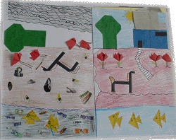 APAE- Ciclo II - Primeiro Premio (Foto: Monica Fukuda/J. Perisc&oacute;pio - Cortesia)