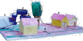 Tratamento de &aacute;gua bem explicado, no trabalho premiado