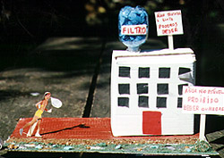 Maquete premiada no Concurso da Primavera 2000